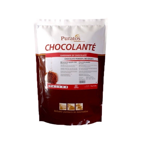 Bột socola PURATOS( không đường ) triết lẻ/ Bột Chocolate Puratos