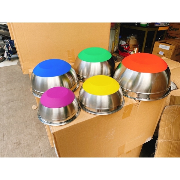 Tô trộn bột Inox Chống trượt