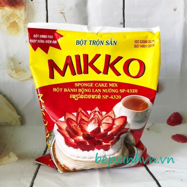 BỘT TRỘN SẴN BÁNH BÔNG LAN MIKKO 1kg