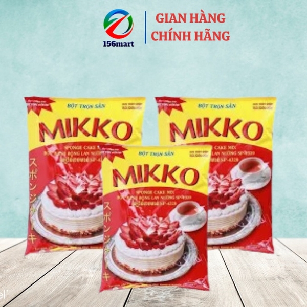 BỘT TRỘN SẴN BÁNH BÔNG LAN MIKKO 1kg