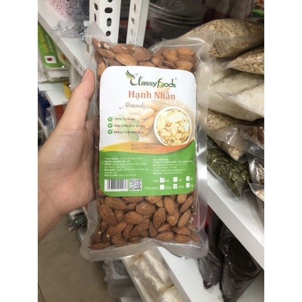HẠNH NHÂN HẠT SỐNG