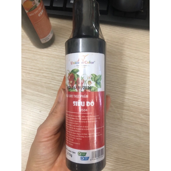 MÀU  THỰC PHẨM UNICORN  210gr
