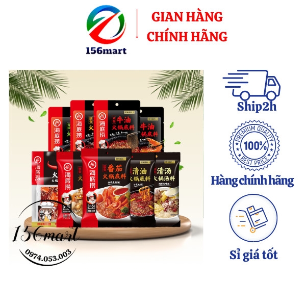 Cốt gia vị lẩu Haidilao thượng hạng đủ vị ngon mê ly (date mới nhất)