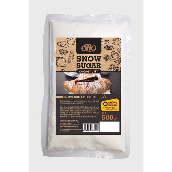 Đường tuyết phủ bánh Snow sugar ORO