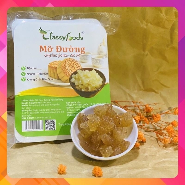 MỠ ĐƯỜNG LÀM NHÂN THẬP CẨM( giao thương hiệu ngẫu nhiên )