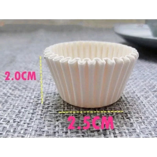 1 cây Cup Giấy F6 mềm đáy 2.5cm lót Chocolate/Socola, Bánh nhài, Mochi, Bánh Cupcake, Nhiều Màu Sắc
