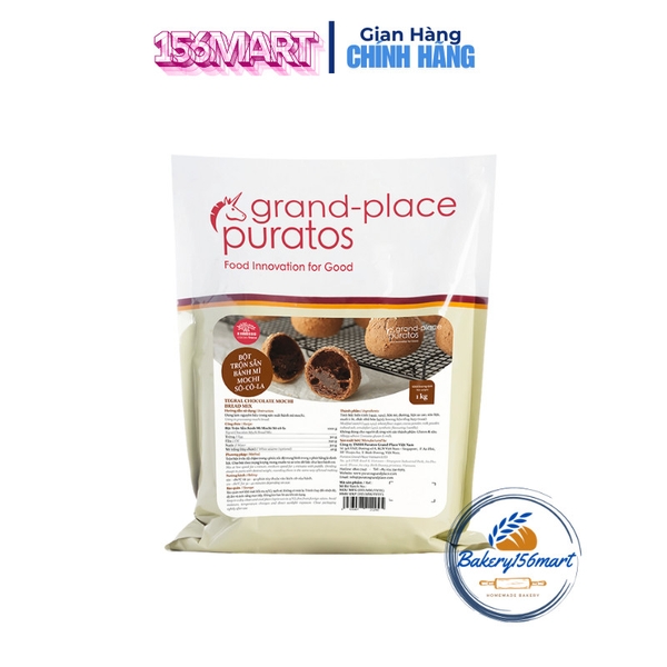 Bột Trộn Sẵn Bánh Mì Mochi Socola Puratos Grand-Place VN