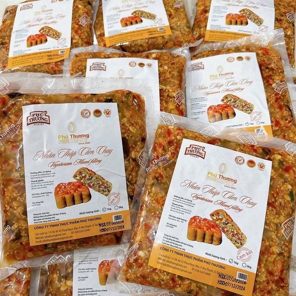 Nhân thập cẩm chay Phú Thương ( Chay và Mặn)