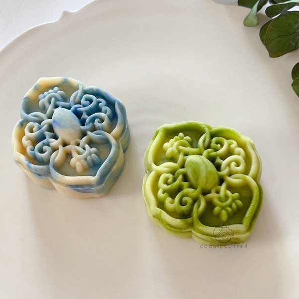 Khuôn trung thu lò xo Ngọc Như Ý 50G 63G