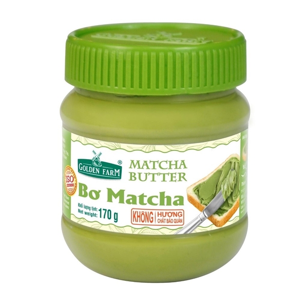 Bơ Matcha Golden Farm 170g/ 340g