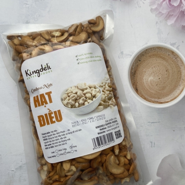 Hạt điều bể rang chín - Giao thương hiệu ngẫu