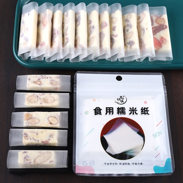 Túi Zip đựng Giấy gạo 500 cái 6.5*8 dùng để gói kẹo nougat
