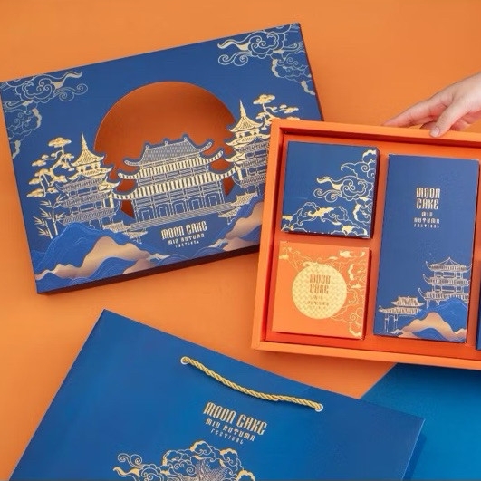 Hộp Trung Thu Cao Cấp Cung Đình 4 bánh 6 bánh