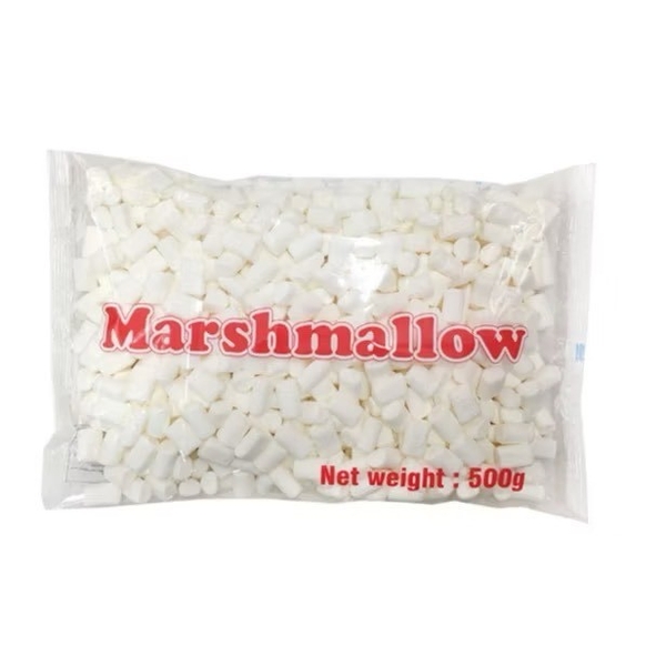 Sỉ 1 Thùng Kẹo Marshmallow Trắng – 16 Gói 500g – Viên Nhỏ Ít Ngọt