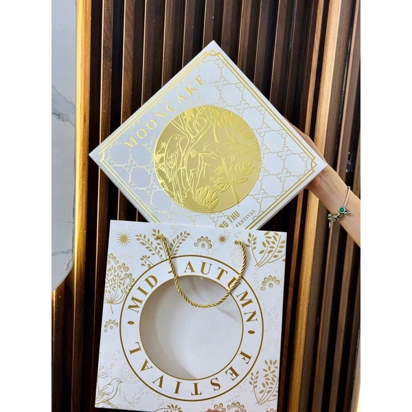 Vỏ Hộp Trung Thu 2026- Bạch Uyển 4 Bánh 150-250gr (Mẫu mới 2026) - {{store}}