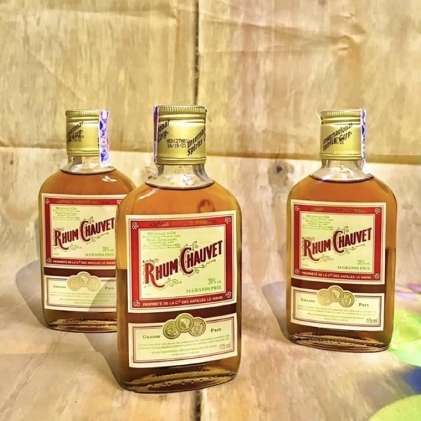 Hương Rum / Rhum Chauvet 175ml  700ml - Nguyên liệu làm bánh tiramisu