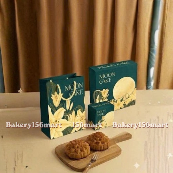 Vỏ Hộp Trung Thu 4 Bánh 150gr - 250gr ~ Kim Ngân (Mẫu Hot 2026)