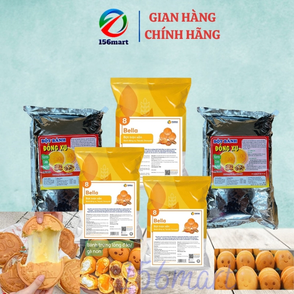 Bột bánh tiêu Mikko400g / Bột làm bánh Trứng gà non Bella Farina / Bột Đồng Xu