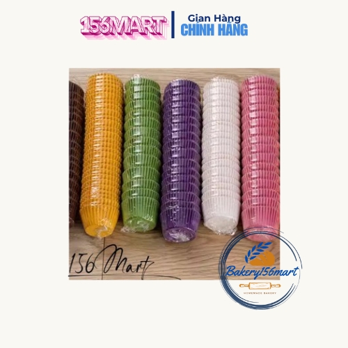 Cup giấy nến lót bánh 6cm / 8cm / 9cm / 10cm / 12cm