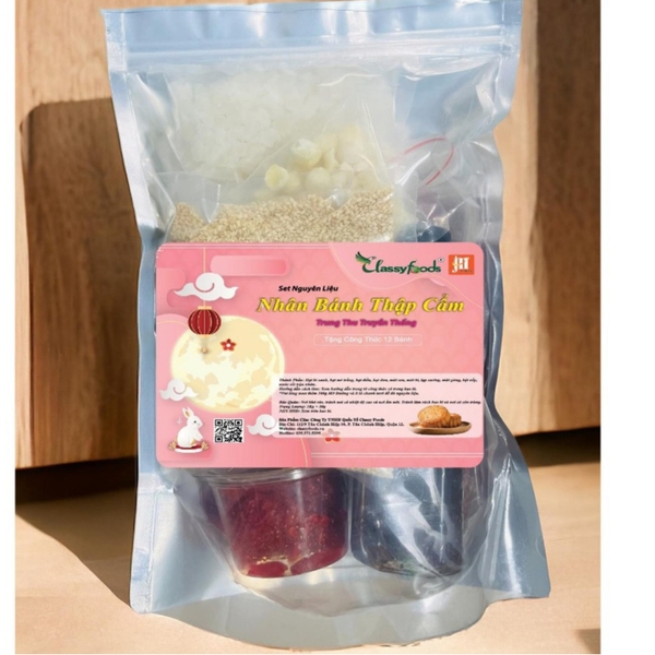 Set nguyên liệu làm nhân thập cẩm truyền thống / gà quay