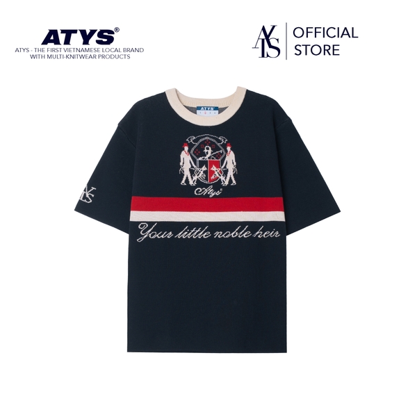 ATYS® 2 LINE REGAL KNIT COTTON T-SHIRT