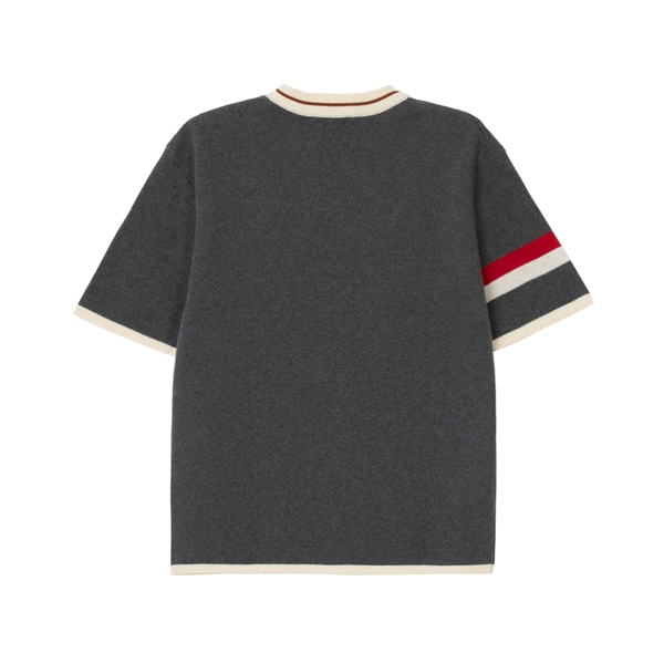 𝐀𝐓𝐘𝐒® 𝐓𝐑𝐈-𝐂𝐎𝐋𝐎𝐑 𝐊𝐍𝐈𝐓 𝐂𝐎𝐓𝐓𝐎𝐍 𝐓-𝐒𝐇𝐈𝐑𝐓 (Xám)