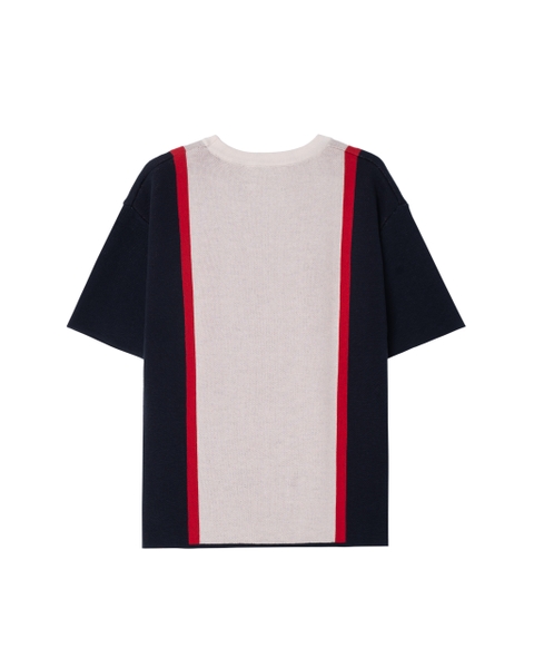 ATYS® HERITAGE CREST KNIT COTTON T-SHIRT