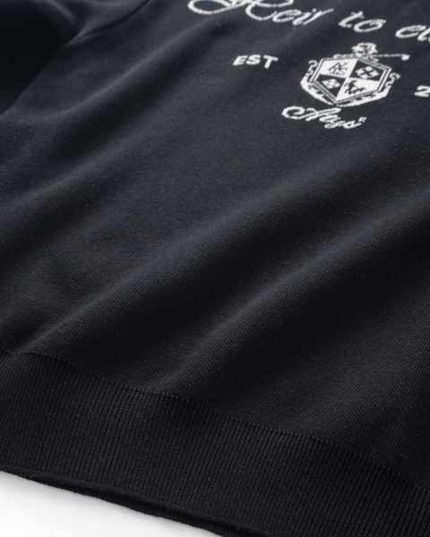 ATYS® HEIRLOOM KNIT SWEATER (Đen)