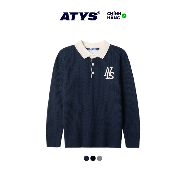 ATYS® AETHER HENLEY POLO SHIRT