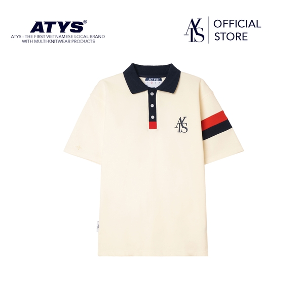 ATYS® TRI-COLOR CLASSIC COTTON POLO
