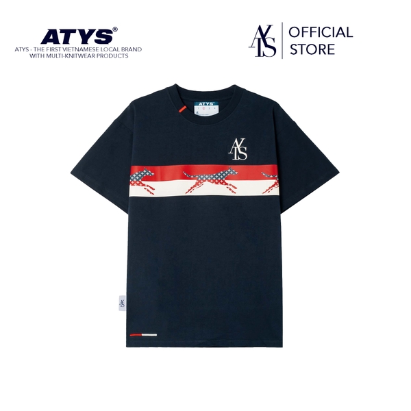 ATYS® 2 - LINE ARISTO HOUND COTTON T-SHIRT