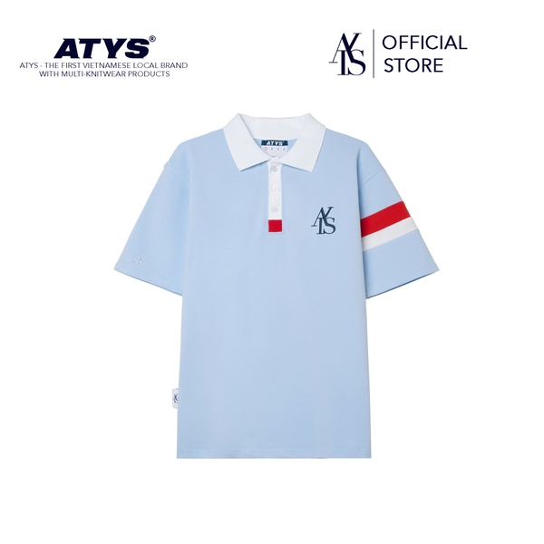 ATYS® TRI-COLOR CLASSIC COTTON POLO