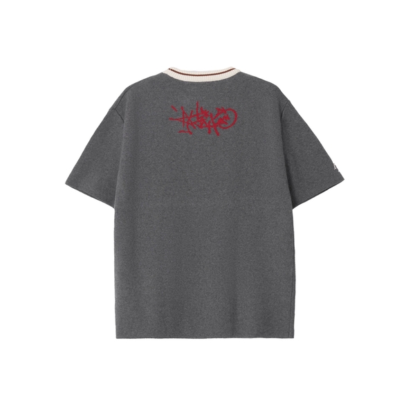 𝐀𝐓𝐘𝐒® 𝐇𝐎𝐌𝐄𝐋𝐀𝐍𝐃 𝐊𝐍𝐈𝐓 𝐂𝐎𝐓𝐓𝐎𝐍 𝐓-𝐒𝐇𝐈𝐑𝐓 (Xám)