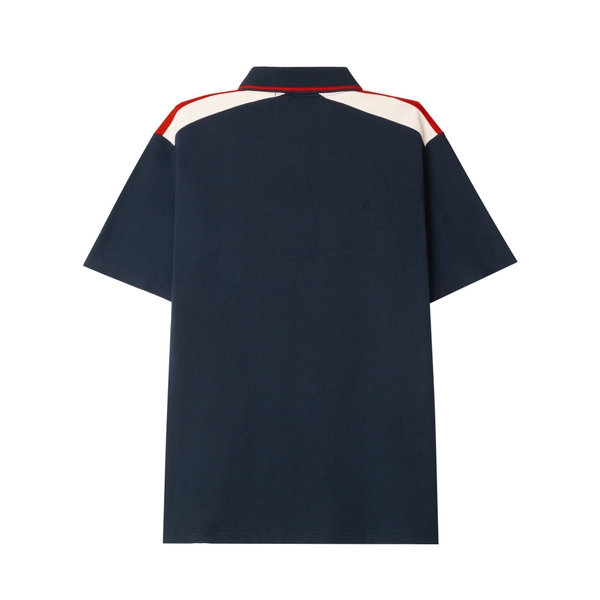 𝐀𝐓𝐘𝐒® 𝐒𝐇𝐎𝐔𝐋𝐃𝐄𝐑 𝐏𝐀𝐓𝐂𝐇 𝐏𝐎𝐋𝐎 𝐒𝐇𝐈𝐑𝐓 (Navy)