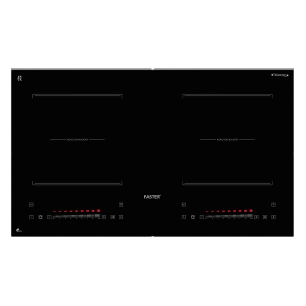 Bếp từ đôi Faster 636i| sôi liu diu| công nghệ inverter tiết kiệm điện