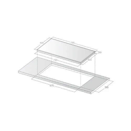Bếp từ đôi Lorca LCI-886 Plus