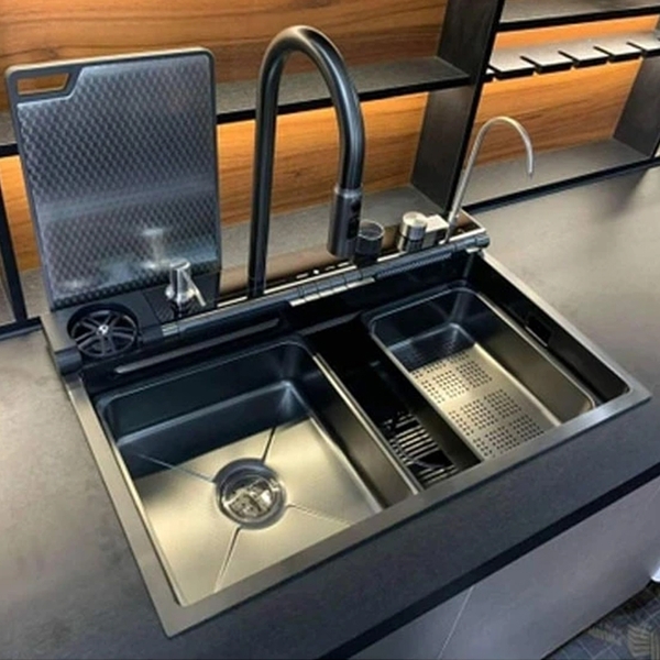 Chậu rửa bát 7 phím inox 304 cao cấp