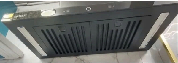 Máy hút mùi faster 350S màu bạc inox sâu 35cm