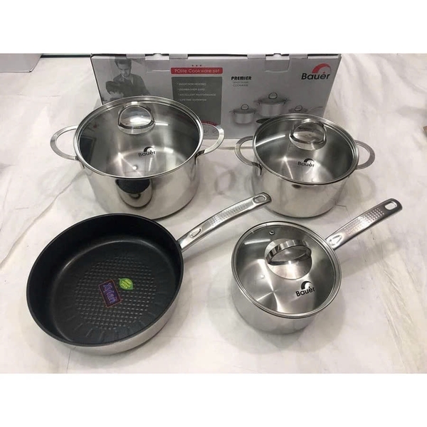 Bộ nồi Bauer Wave 4 món