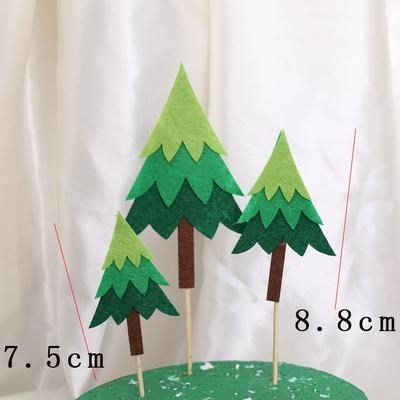 Que cắm cây VẢI DẠ xanh lá tam giác