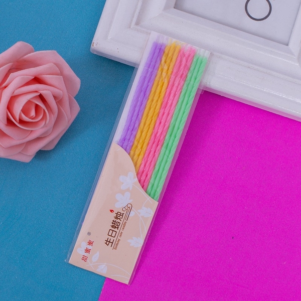 Nến tăm sắc màu TO