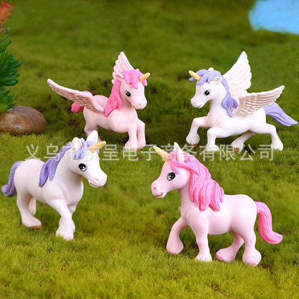 Set 4 Peony nhựa đặc đẹp size 5.5cm