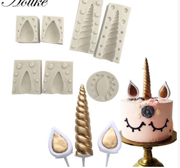 Khuôn F silicon làm sừng peony