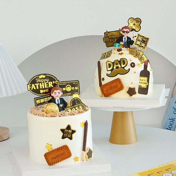 Kute boss vest đen cầm điếu thuốc + tập tiền