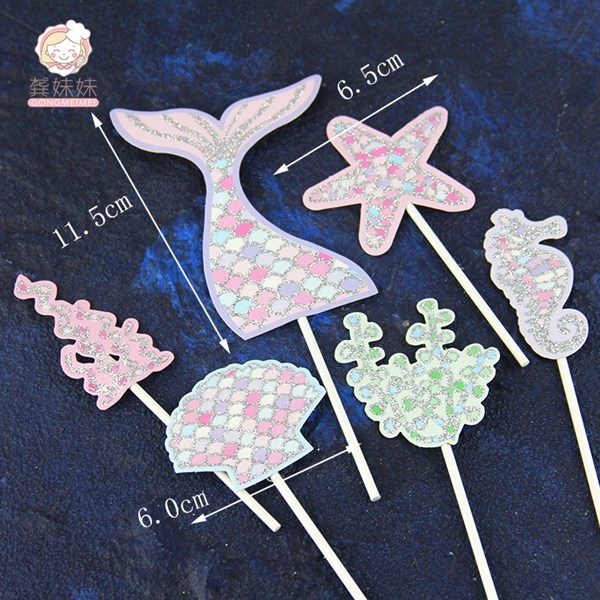 Que cắm sao,đuôi cá,san hô màu nhạt