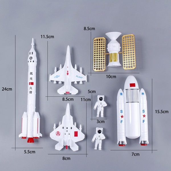 Đồ chơi trang trí set tàu vũ trụ TO