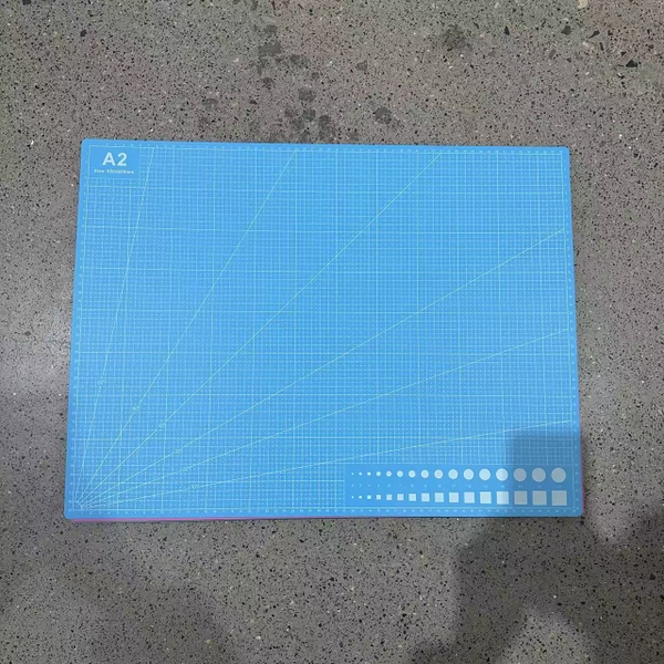 Bảng lót đất nặn A2  size 2,5mm*45*60cm mix màu