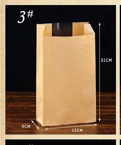 Túi bánh mì trơn (31*12*9cm)-50c/bịch-SALE