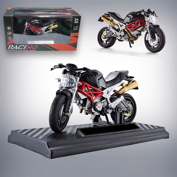 Đồ chơi trang trí xe Ducati màu đen