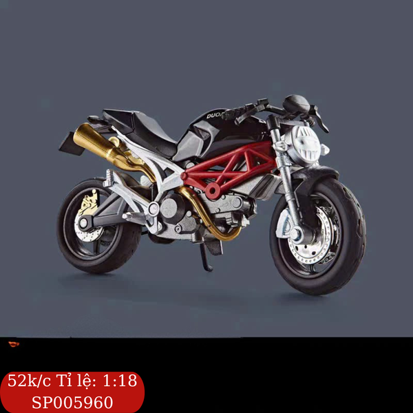 Đồ chơi trang trí xe Ducati màu đen